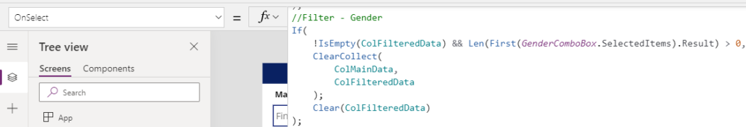 Multiple Optional Filter For PowerApps Data Table