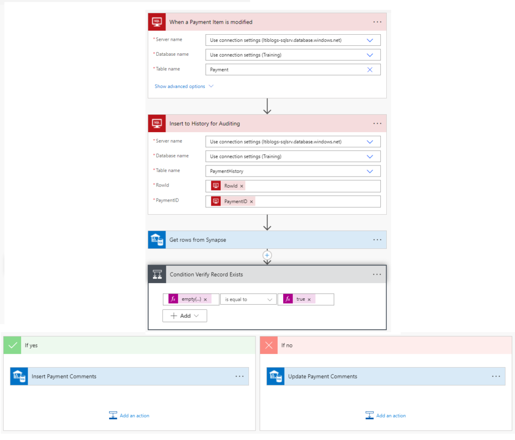 Writeback to Synapse using PowerApps - Workaround