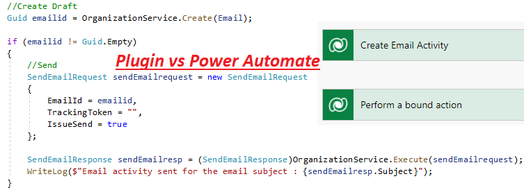 Create Email Activity using Power Automate Part 1