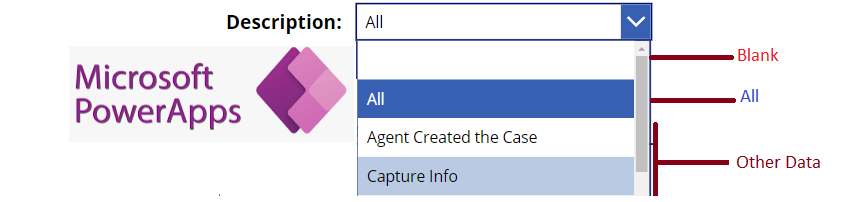 PowerApps – Filter Gallery with Blank, All and Selected