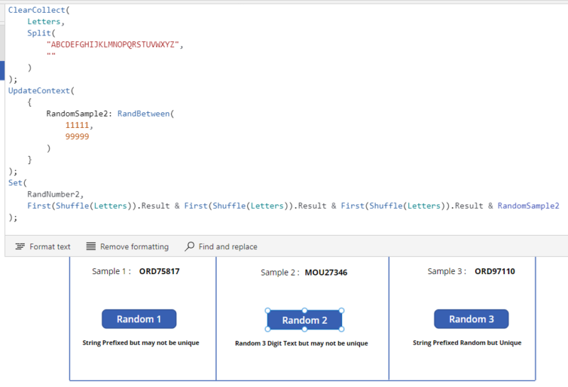 PowerApps: Ways to Generate Random Numbers