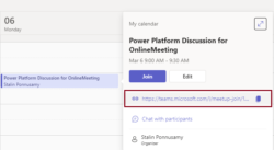 Retrieve MS Team Meeting Attendance Info using Graph API