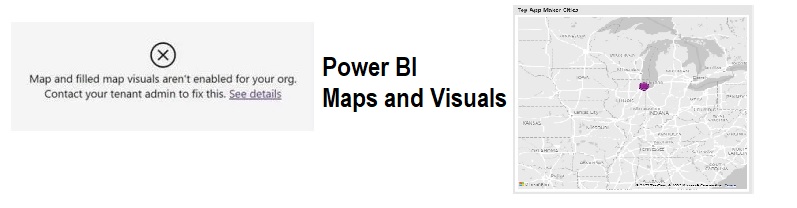 Power BI: Display Maps and Visuals in Power BI