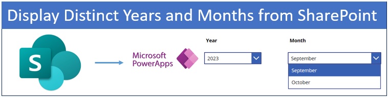 PowerApps – Display Year and Month from the SharePoint Data